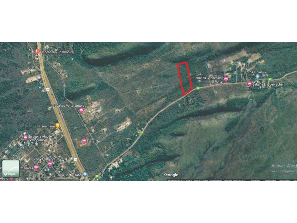 VENTA DE 4 HECTAREAS EN QUEBRADA DE LUNA - CAPILLA DEL MONTE - CORDOBA - 3