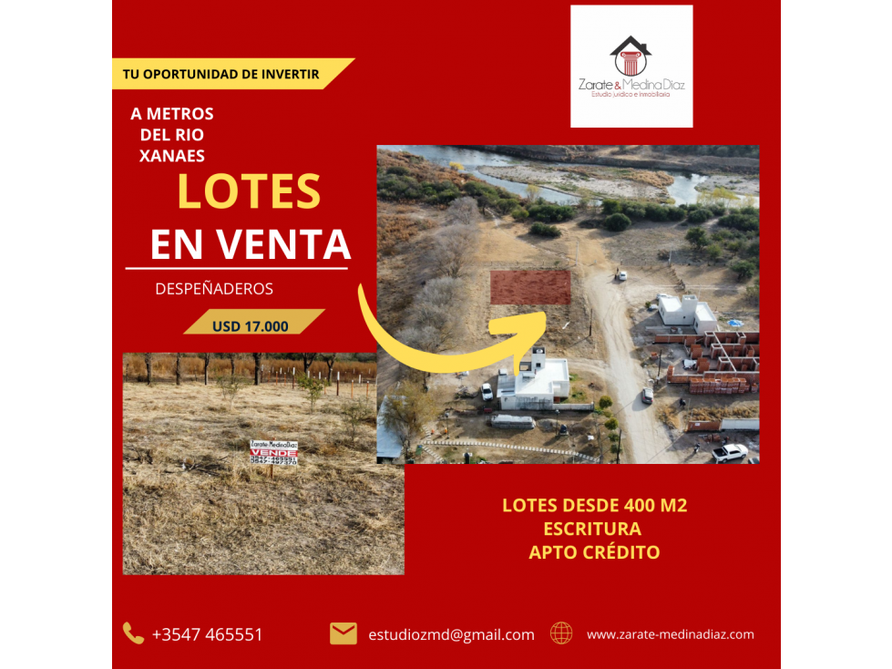 LOTE EN VENTA DESPEÑADEROS - 4