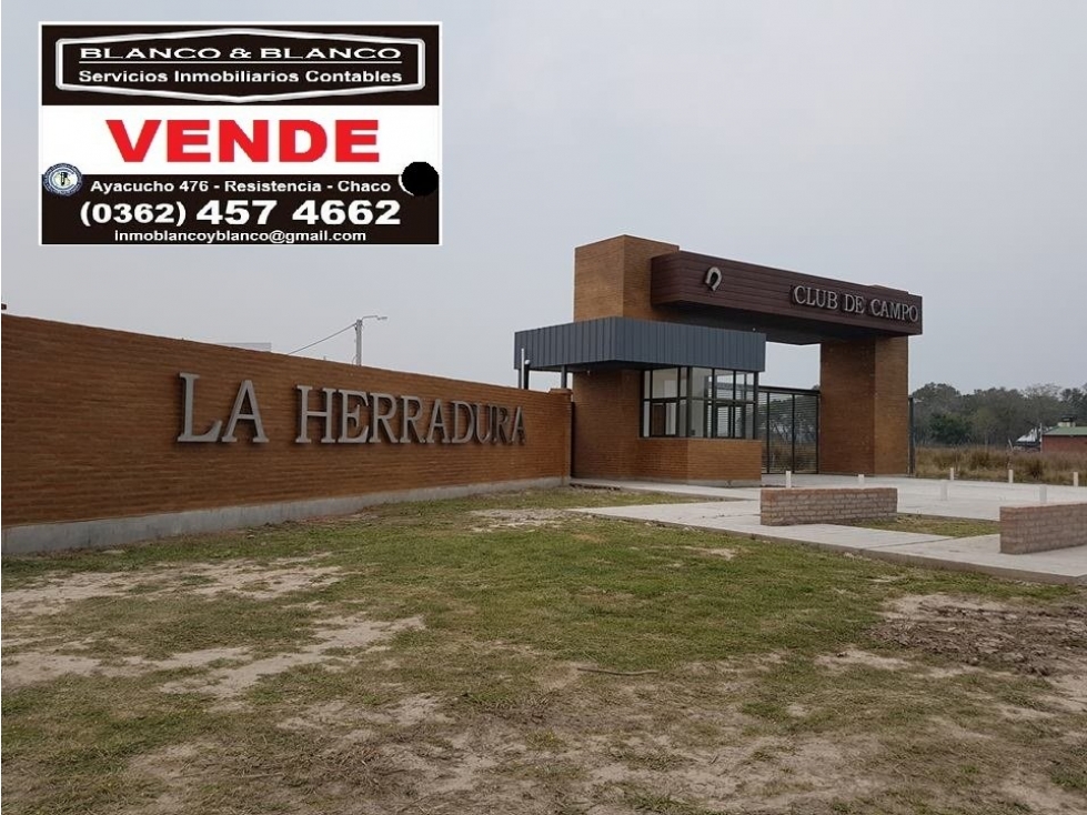 SE VENDE: LA HERRADURA CLUB DE CAMPO- COLONIA BENITEZ - 1