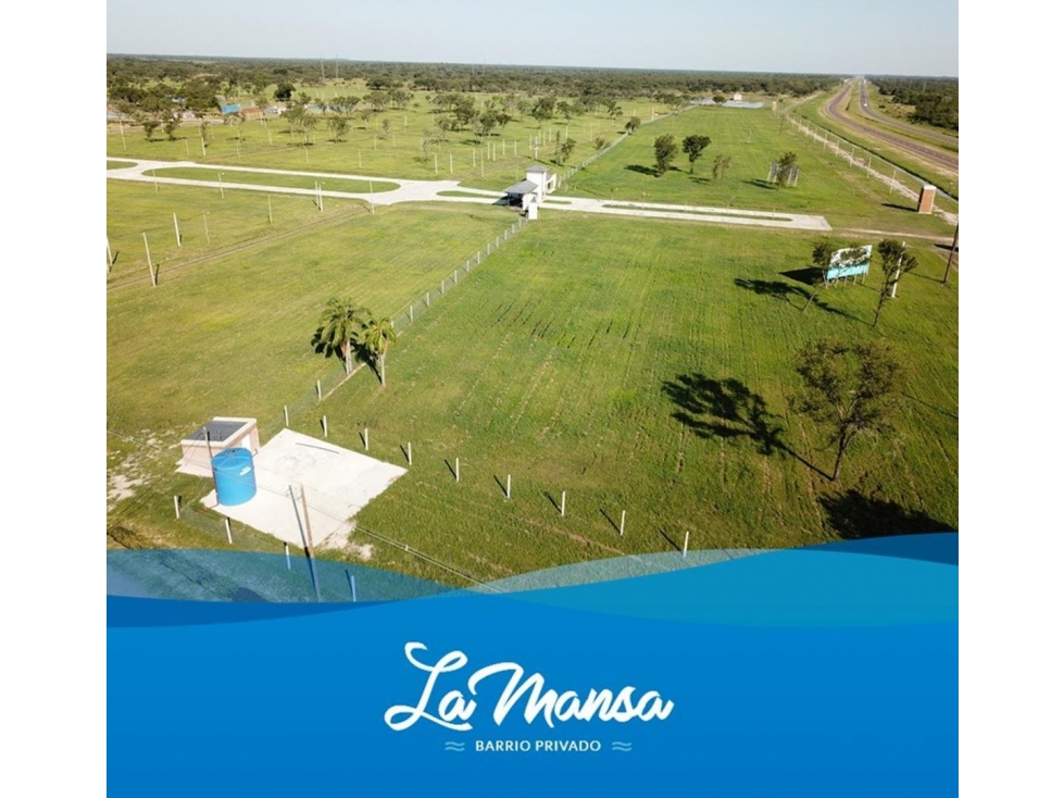 VENDE: "LA MANSA" Barrio Privado, Terreno de 15x40 mts. - 3