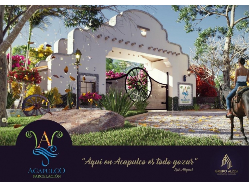 VENDO LOTES EN EXCLUSIVA PARCELACIÓN ACAPULCO
