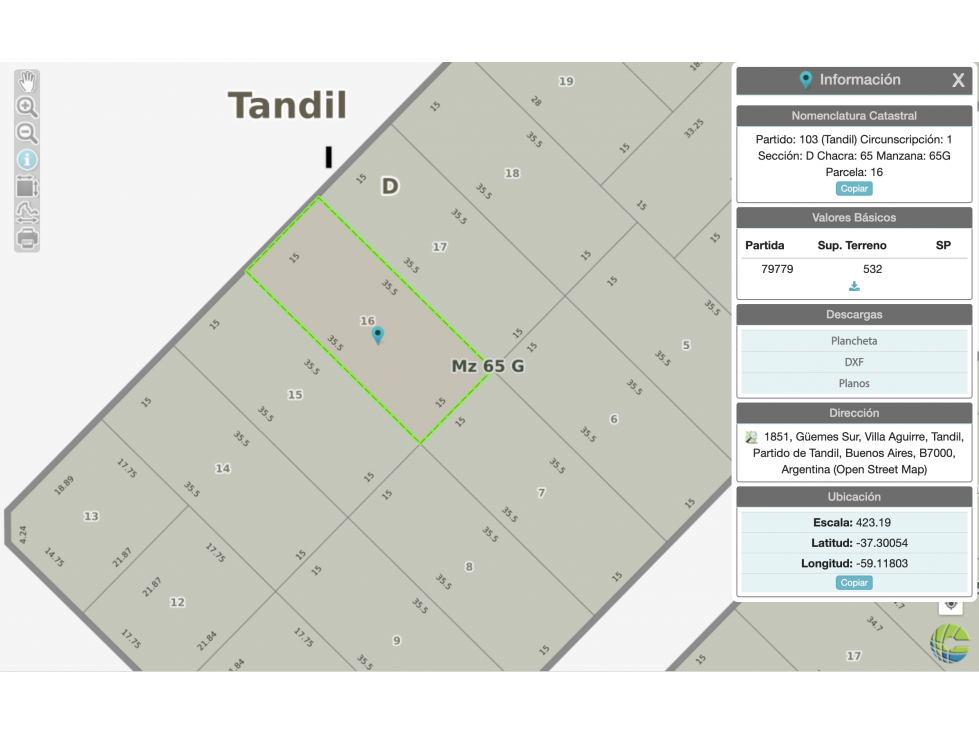 TERRENO EN VENTA TODOS LOS SERVICIOS TANDIL ZONA HIPODROMO - 4