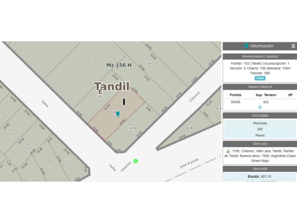 LOTE EN VENTA ZONA VILLA LAZA TANDIL - 6