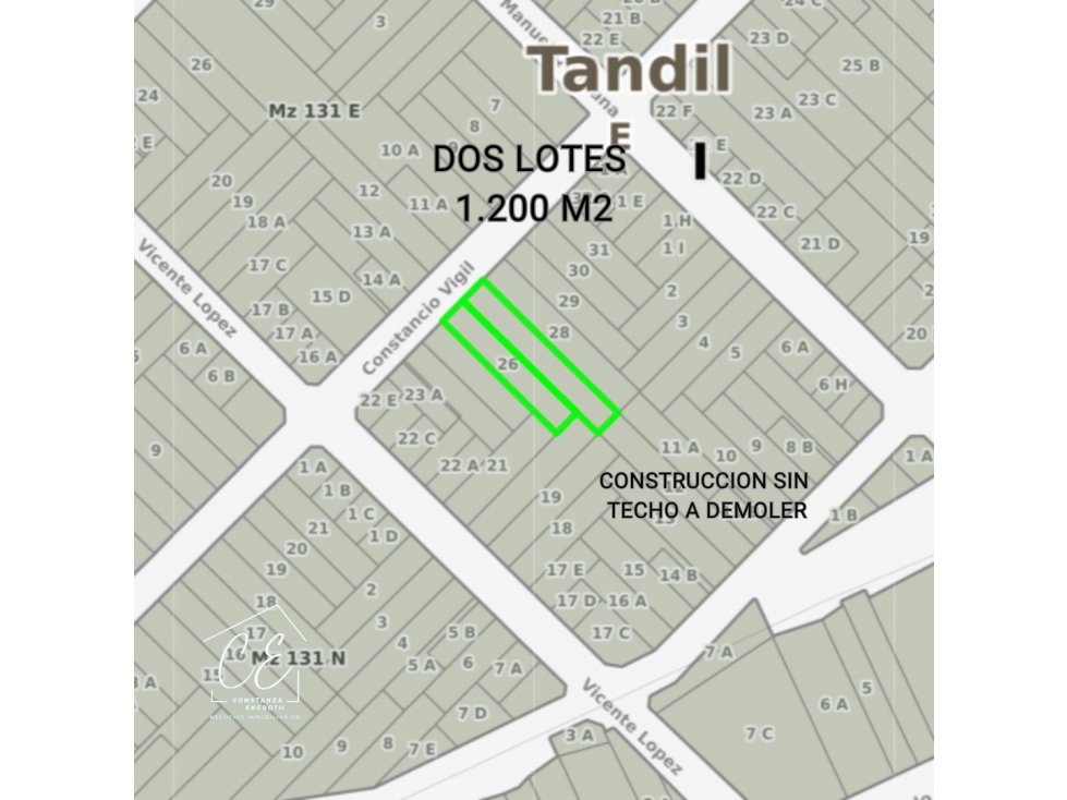 VENTA EN BLOQUE - DOS LOTES - VILLA ITALIA CASI AV. DEL VALLE - 4