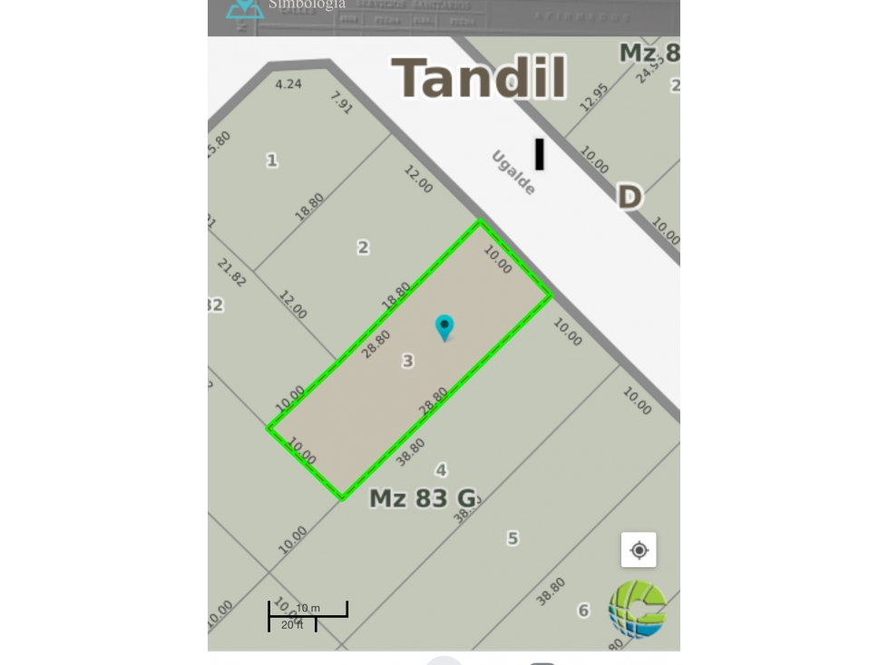 EN VENTA TERRENO TODOS LOS SERVICIOS ZONA VILLA AGUIRRE TANDIL - 5