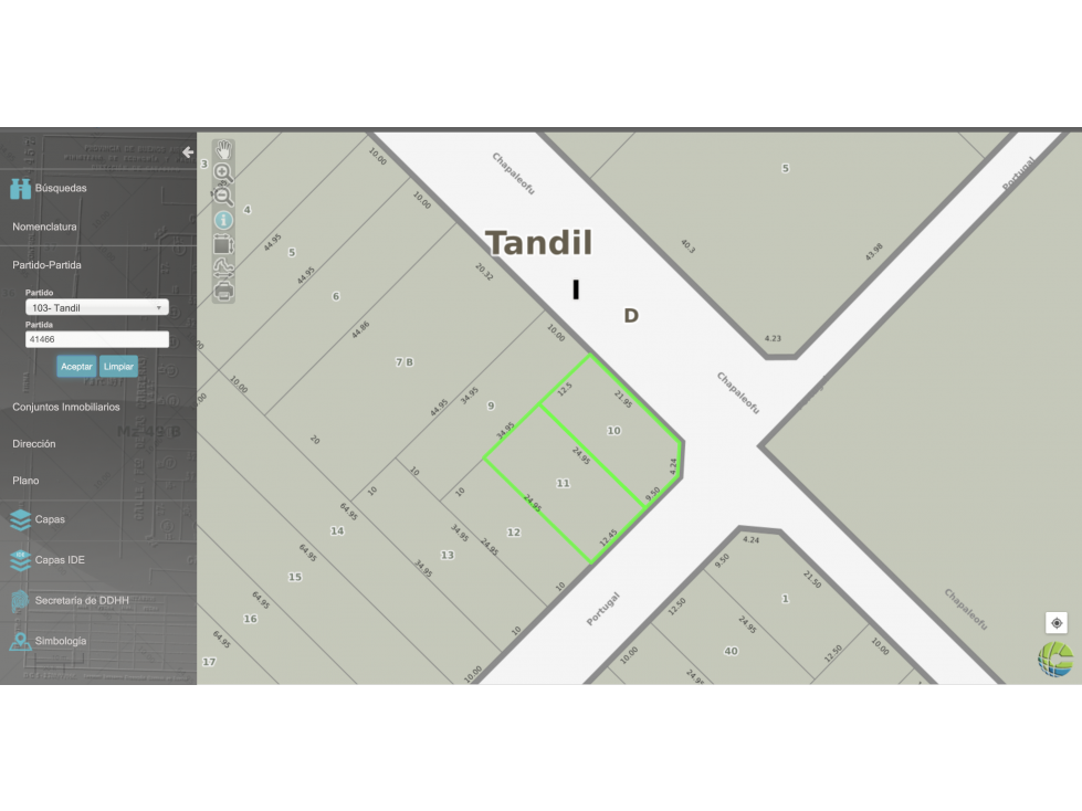 Oportunidad Venta en Block dos lotes en Tandil Lester y Chapaleofú - 6