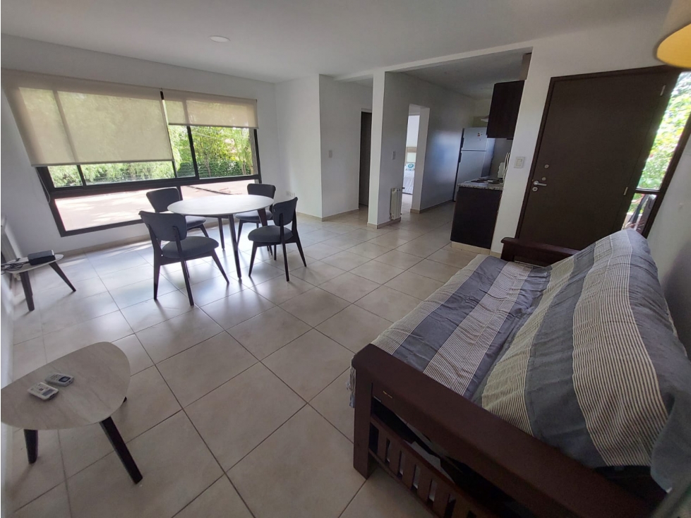 DEPARTAMENTO AMOBLADO DE CATEGORIA · ALQUILER · 1 DORMITORIO - 3