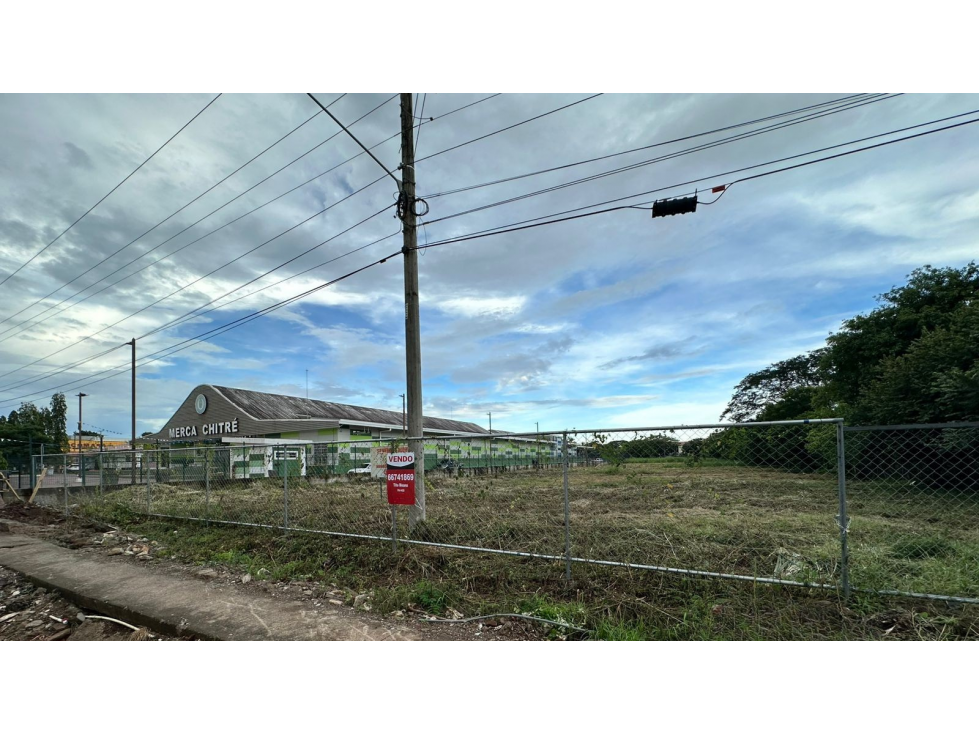 VENTA DE TERRENO EN HERRERA, CHITRE AREA COMERCIAL - 2