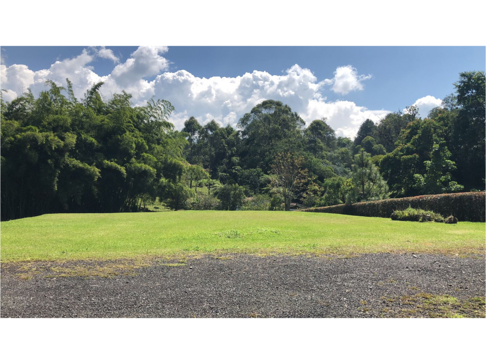 Venta de lote en Rionegro