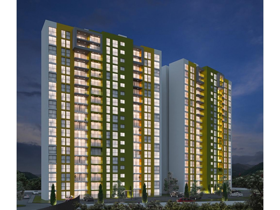 VENDO APARTAMENTOS 1 ALCOBA EN MATIZ DOSQUEBRADAS DESDE - 2