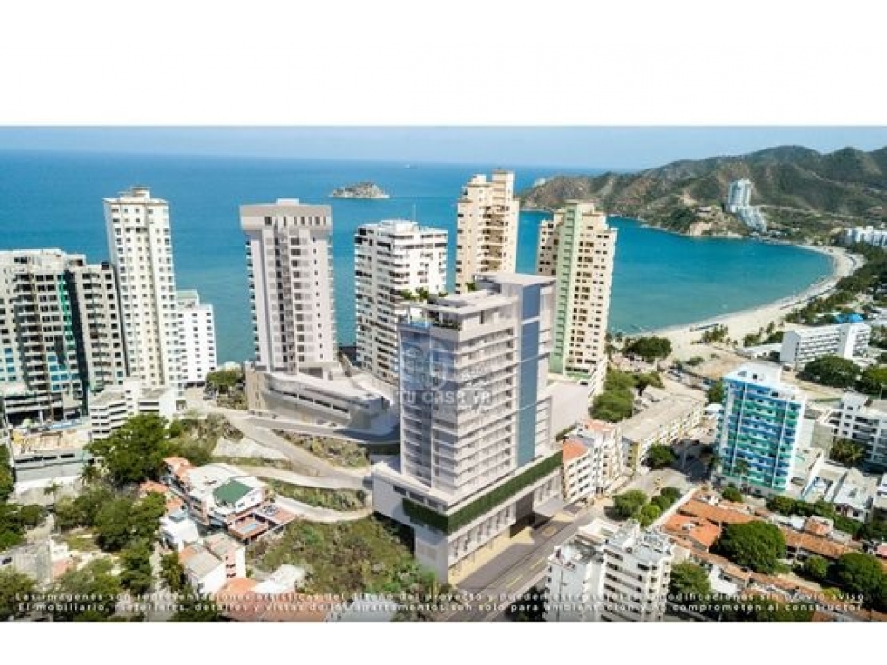 VENDO APARTAMENTOS EN AMBAR ROCA SECTOR RODADERO SUR SANTA MARTA — foto 2