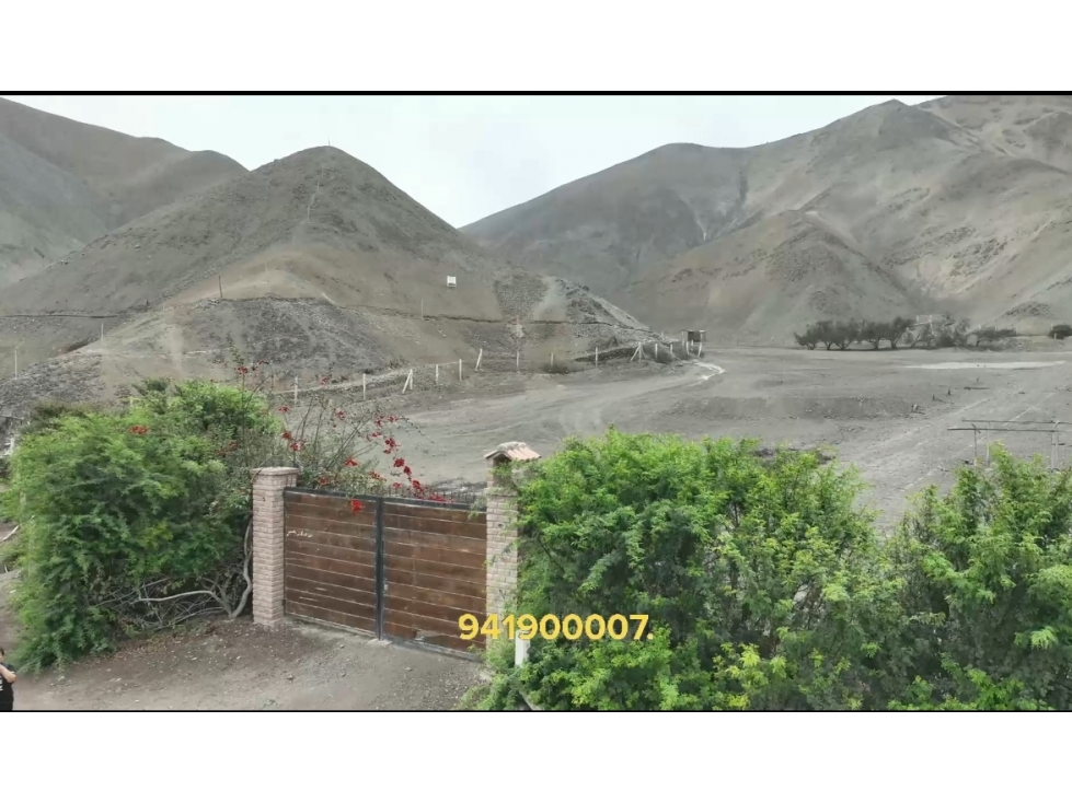 TERRENO CAMPESTRE EN AZPITIA- SANTA CRUZ DE FLORES- CAÑETE- 9,602 m2 — foto 2