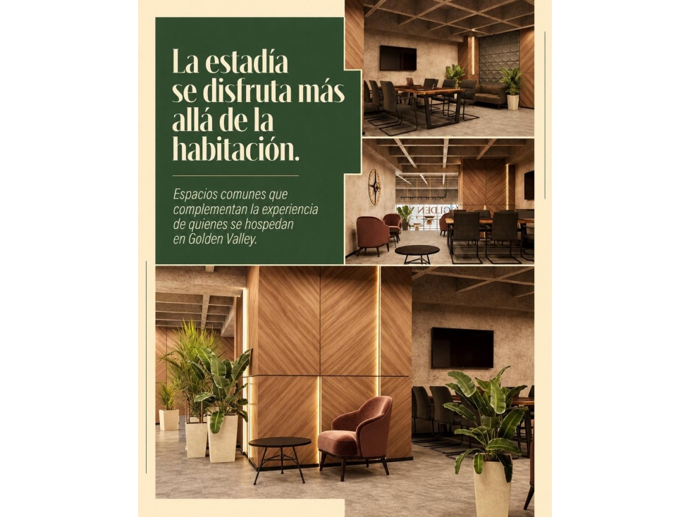 SUITE HOTELERA EN VENTA - GOLDEN VALLEY, EL POBLADO — foto 5
