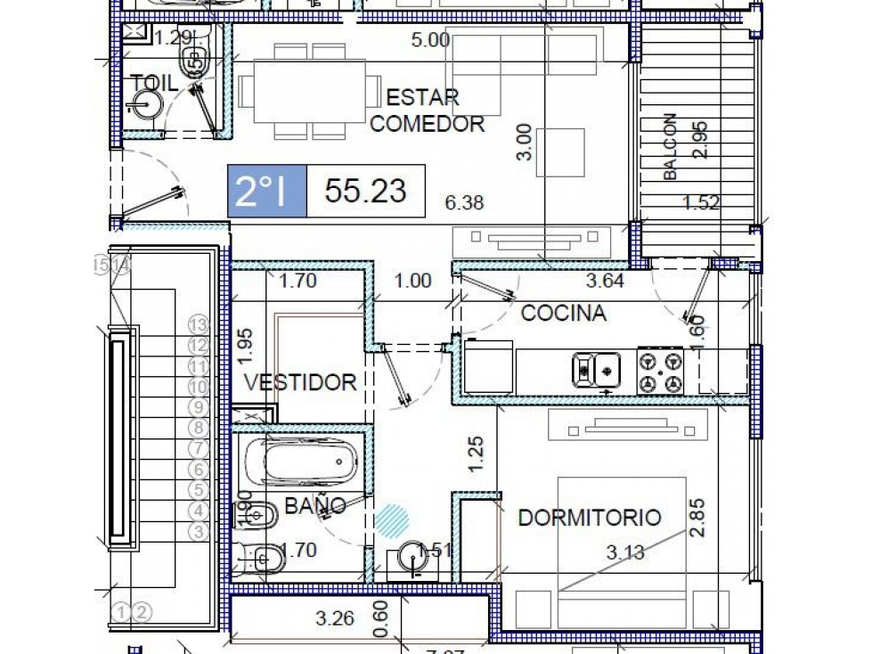 Departamento de 2 ambientes en VENTA - LOS MANZANOS - Ituzaingó Norte — foto 2