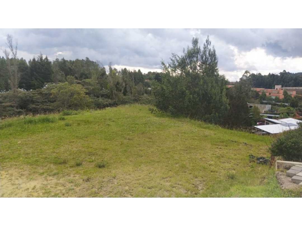 Venta de lote en parcelacion alto las palmas