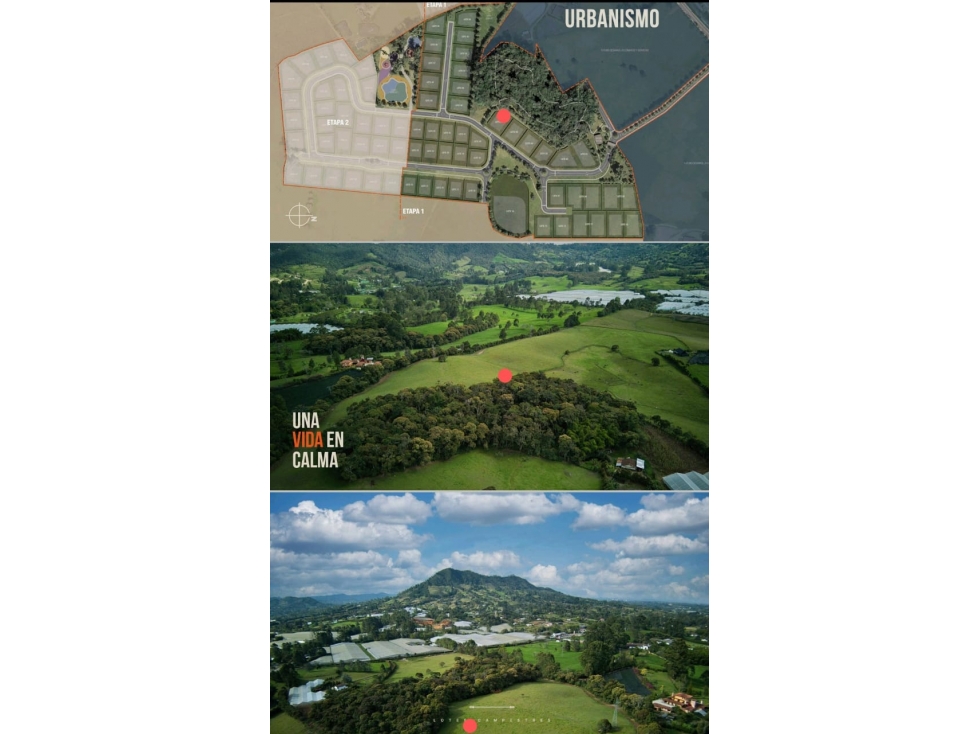 Venta de lote en parcelación el Jordán vía La Ceja Rionegro — foto 3