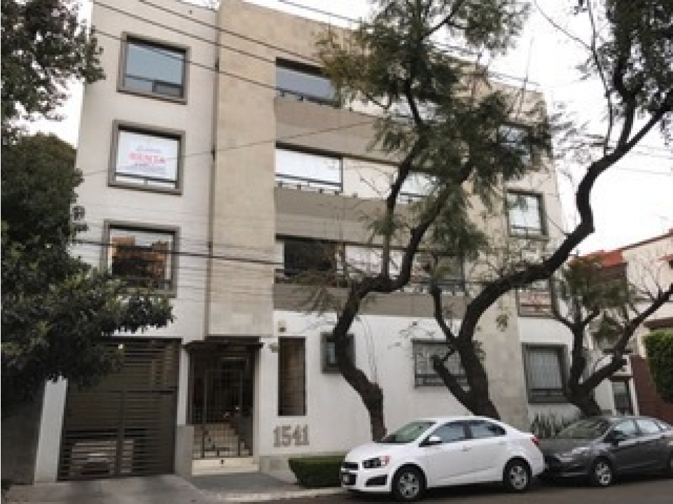 Departamento en renta en la Del Valle - 1