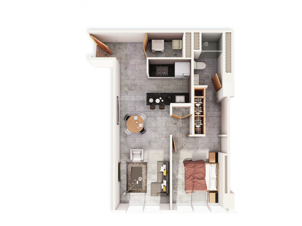 MIGUEL HIDALGO DEPARTAMENTO EN VENTA - 1