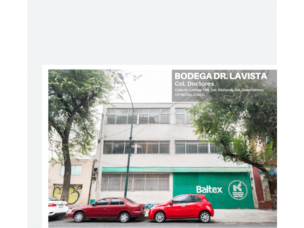 Renta Bodega Col. Doctores - 1