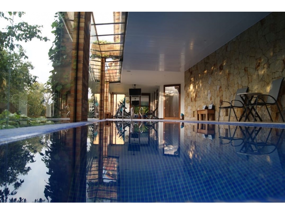 Vendo espectacular casa con piscina, portal de Fusca. AR - 2