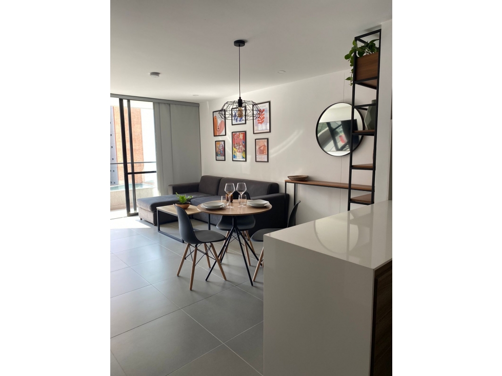 Apartaestudio amoblado para alquiler - 2