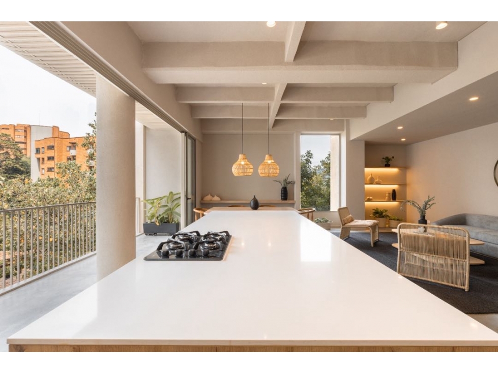VENTA APARTAMENTO AMOBLADO SECTOR VIZCAYA, EN EL POBLADO — foto 3