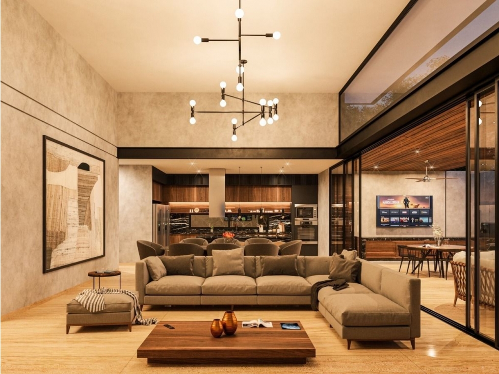CASA DE UNA PLANTA EN VENTA DE 4 RECAMARAS EN YUCATAN COUNTRY CLUB — foto 2