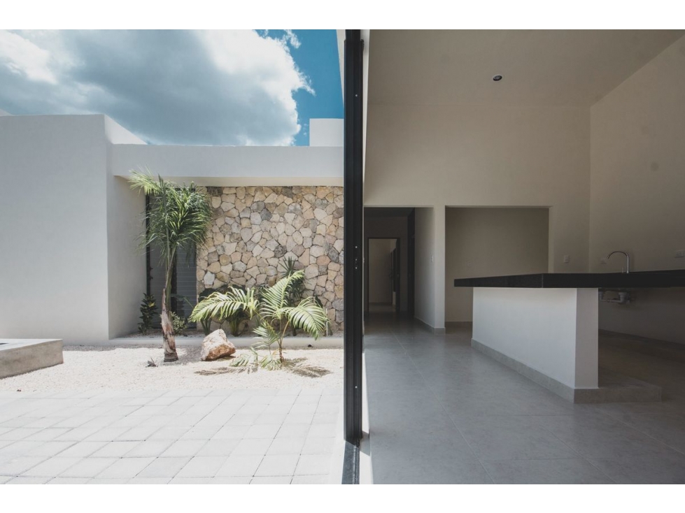 EN VENTA CASA DE UNA PLANTA EN PRIVADA MERIDA YUCATAN - 3