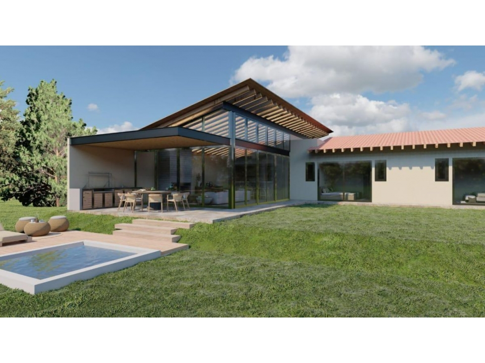 CASA CON LAGO EN VENTA SAN SIMON
