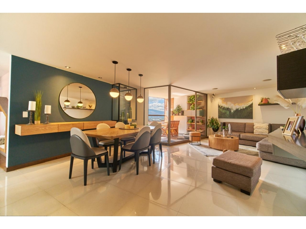 APARTAMENTO EN VENTA DE REVISTA EN EL POBLADO PARTE PLANA CCZ