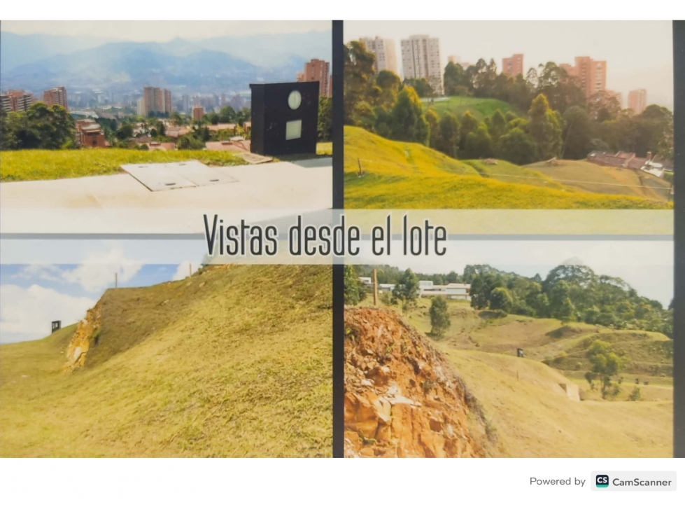 Lote 2.348 metros de LUJO Vista panorámica .Poblado, La Calera — foto 3