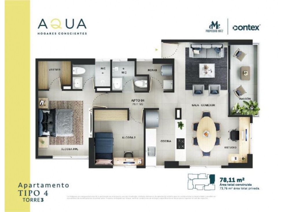 VENTA DE APARTAMENTO NUEVO EN RIONEGRO — foto 6