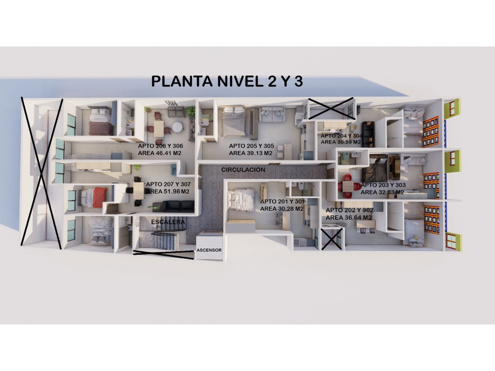 APARTAESTUDIOS EN VENTA EN CONSTRUCCION EN GUATAPÉ - 4
