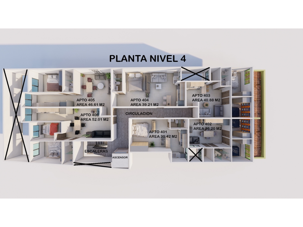 APARTAESTUDIOS EN VENTA EN CONSTRUCCION EN GUATAPÉ - 5