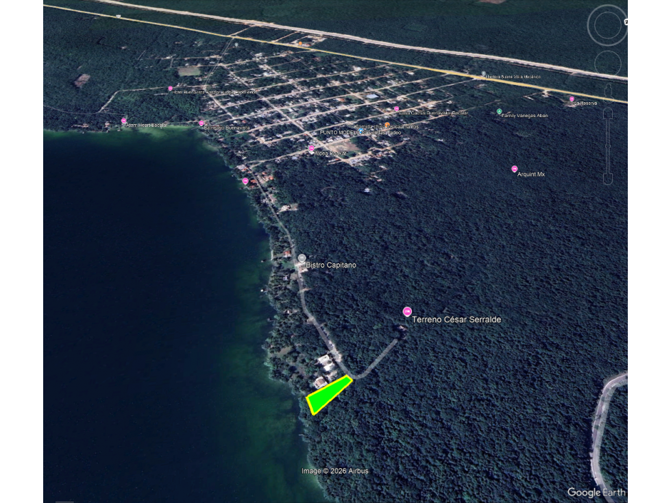 Terreno Frente Laguna en Venta Buenavista, Bacalar — foto 3