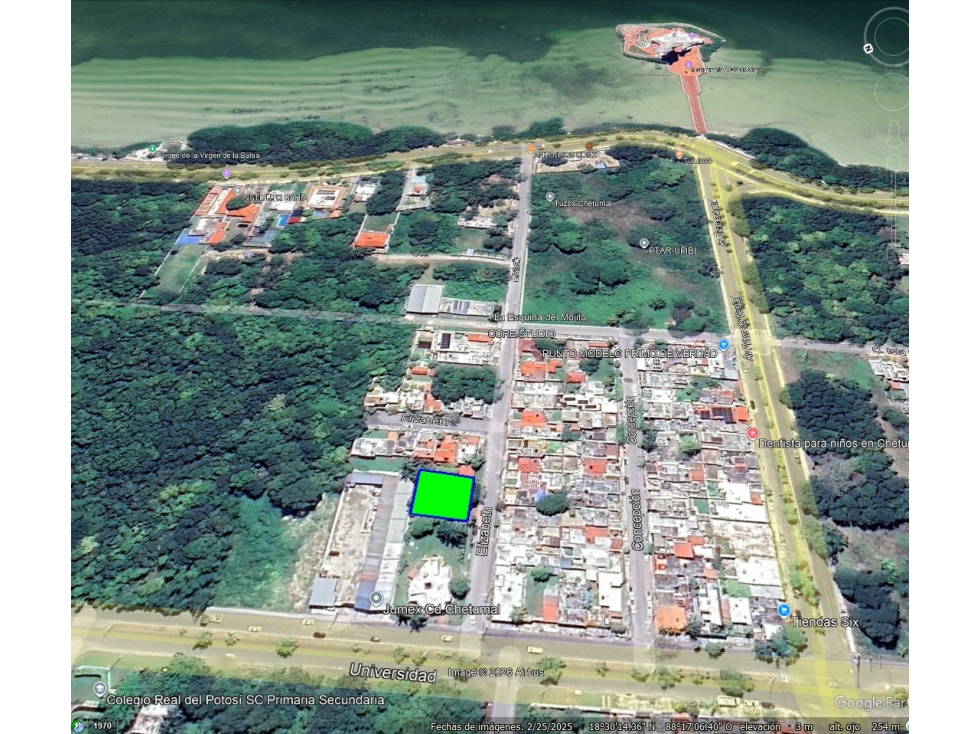 Terreno residencial a 100 metros del mar en Chetumal - 1