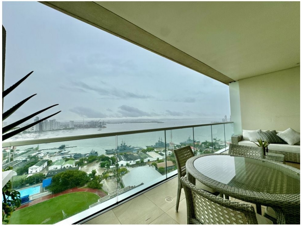 VENDO APARTAMENTO EN CONDOMINIO H2 EN BOCAGRANDE CARTAGENA