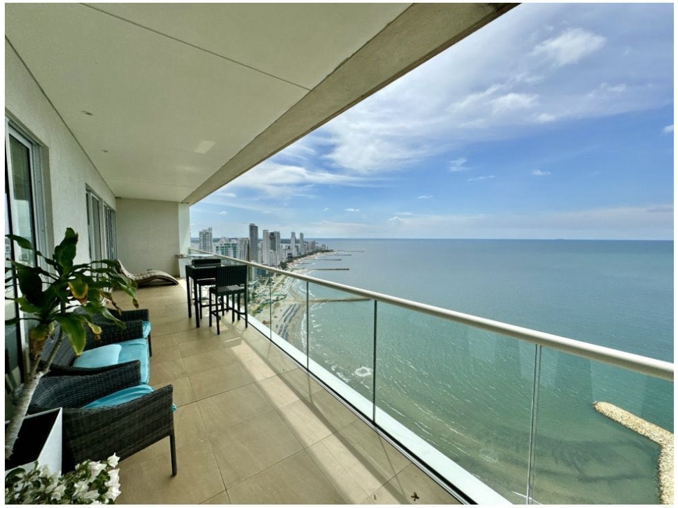 VENDO APARTAMENTO EN CONDOMINIO H2 EN BOCAGRANDE CARTAGENA