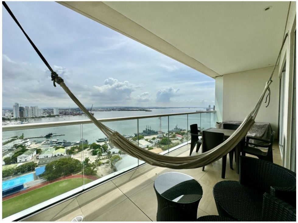 VENDO APARTAMENTO EN CONDOMINIO H2 EN BOCAGRANDE CARTAGENA