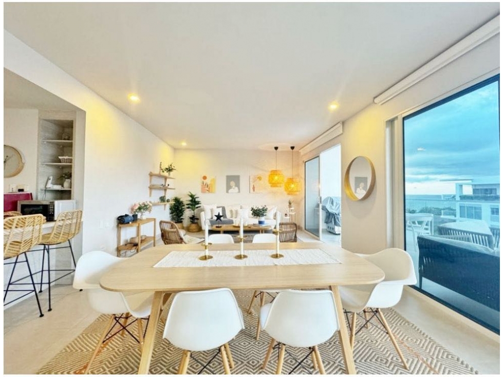 VENDO EXCLUSIVO APARTAMENTO EN MORROS IO MANZANILLO DEL MAR CARTAGENA — foto 4