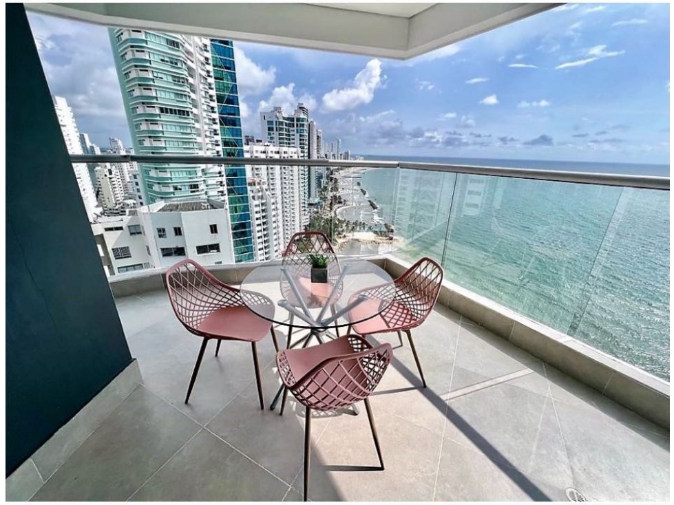 VENDO APARTAMENTO USO TURÍSTICO MURANO ÉLITE BOCAGRANDE CARTAGENA