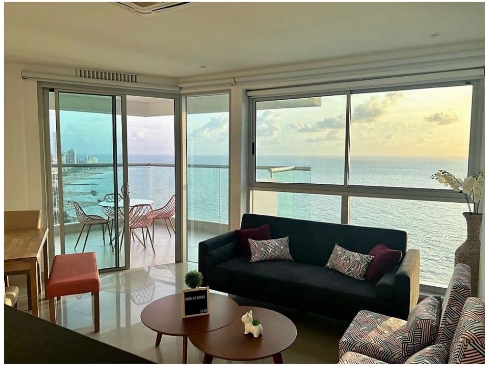 VENDO APARTAMENTO USO TURÍSTICO MURANO ÉLITE BOCAGRANDE CARTAGENA — foto 3