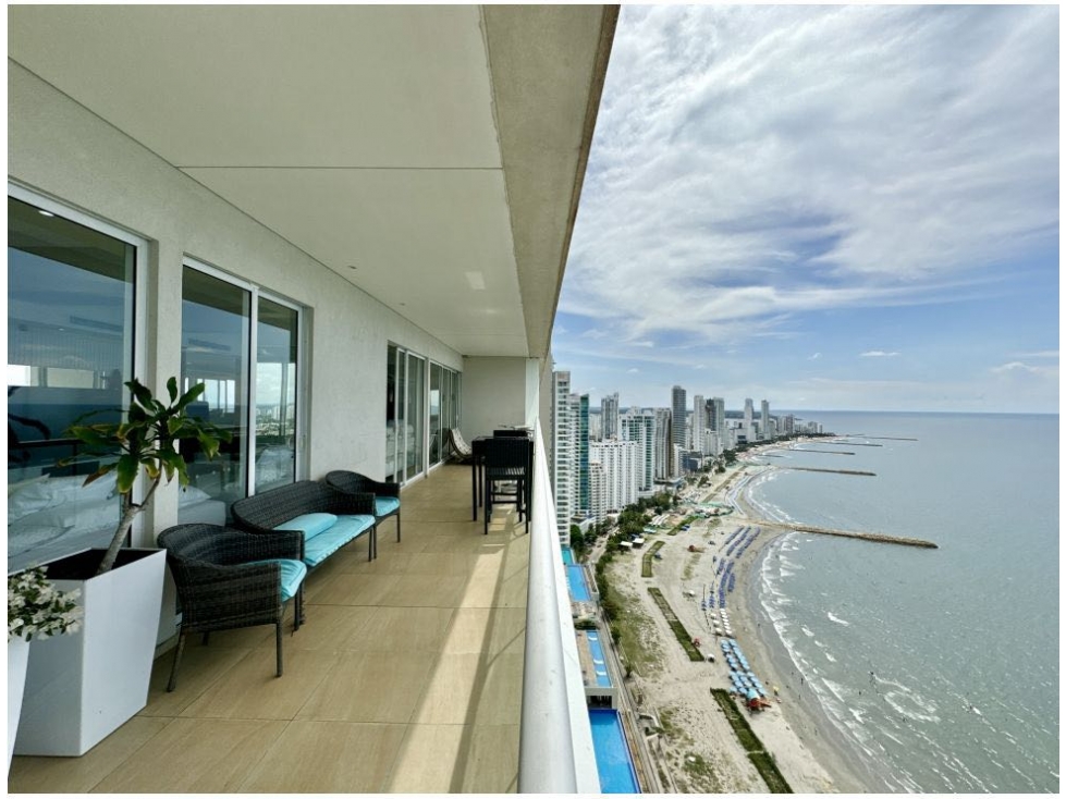 VENDO APARTAMENTO EN CONDOMINIO H2 EN BOCAGRANDE CARTAGENA — foto 2