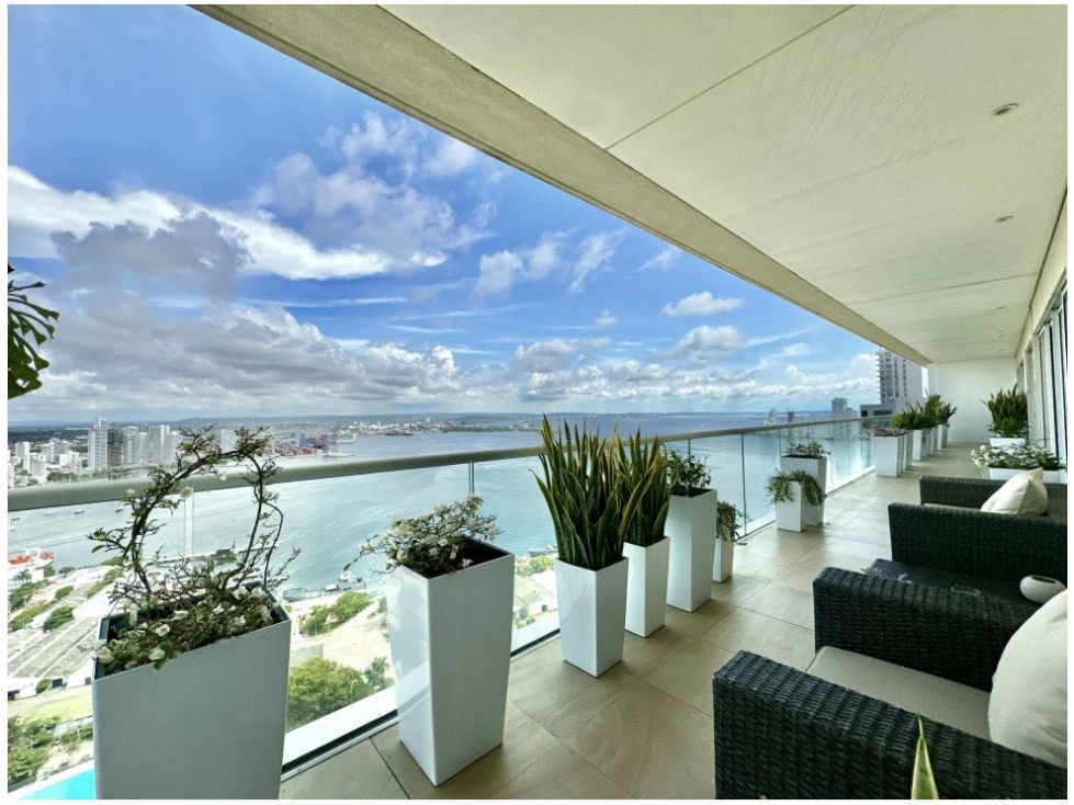 VENDO APARTAMENTO EN CONDOMINIO H2 EN BOCAGRANDE CARTAGENA — foto 5