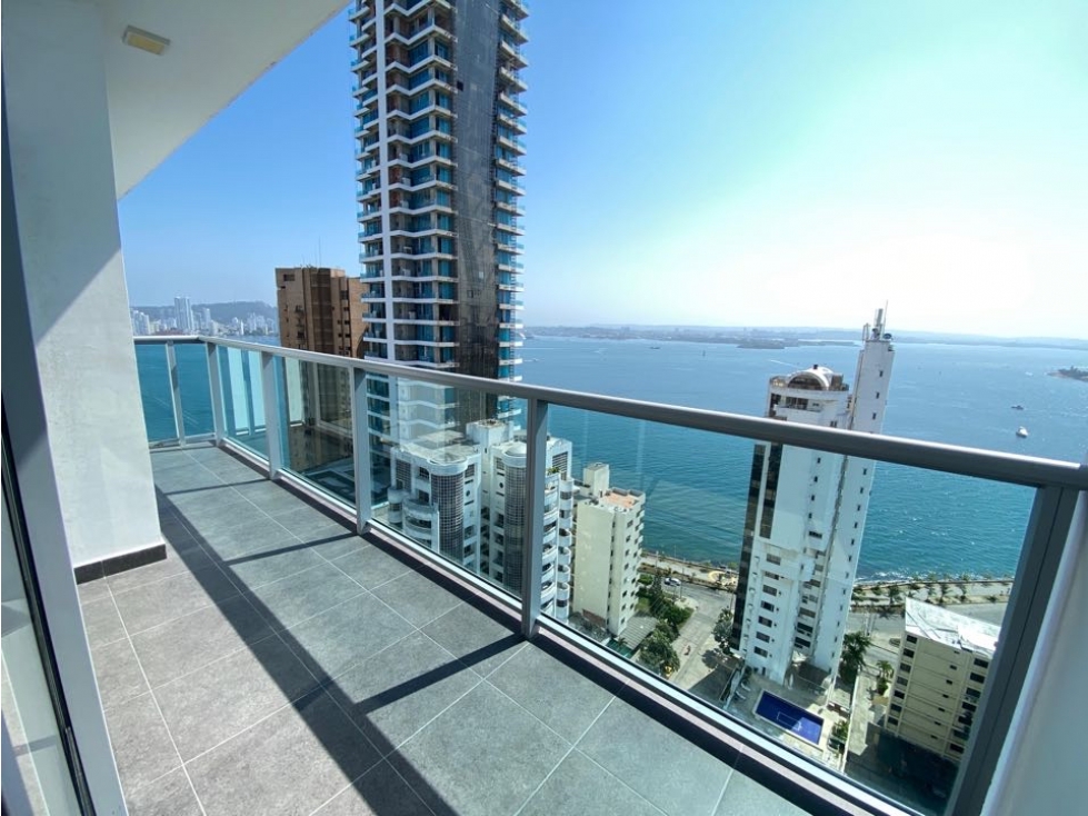 VENDO APARTAMENTO DE USO TURÍSTICO EN BOCAGRANDE - CARTAGENA