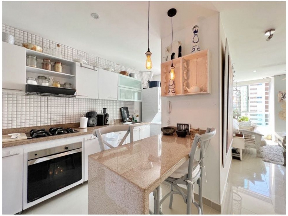 VENDO APARTAMENTO 2 ALCOBAS EN EDIFICIO IO MARBELLA CARTAGENA — foto 4