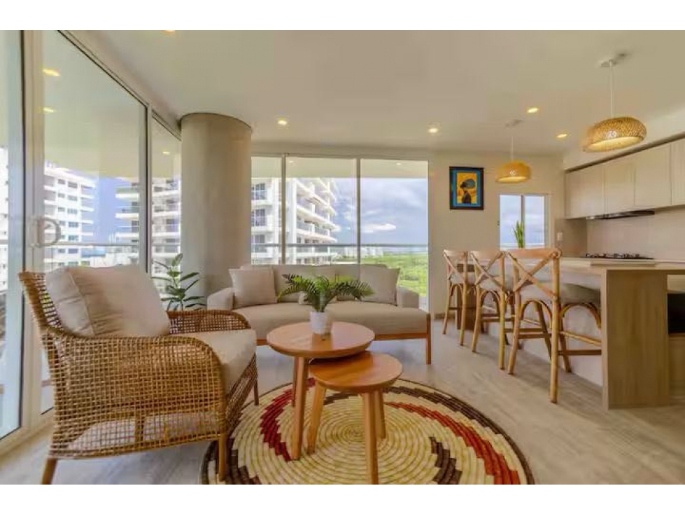 ARRIENDO APARTAMENTO AMOBLADO EN DOMINIQUE EN CIELO MAR — foto 3