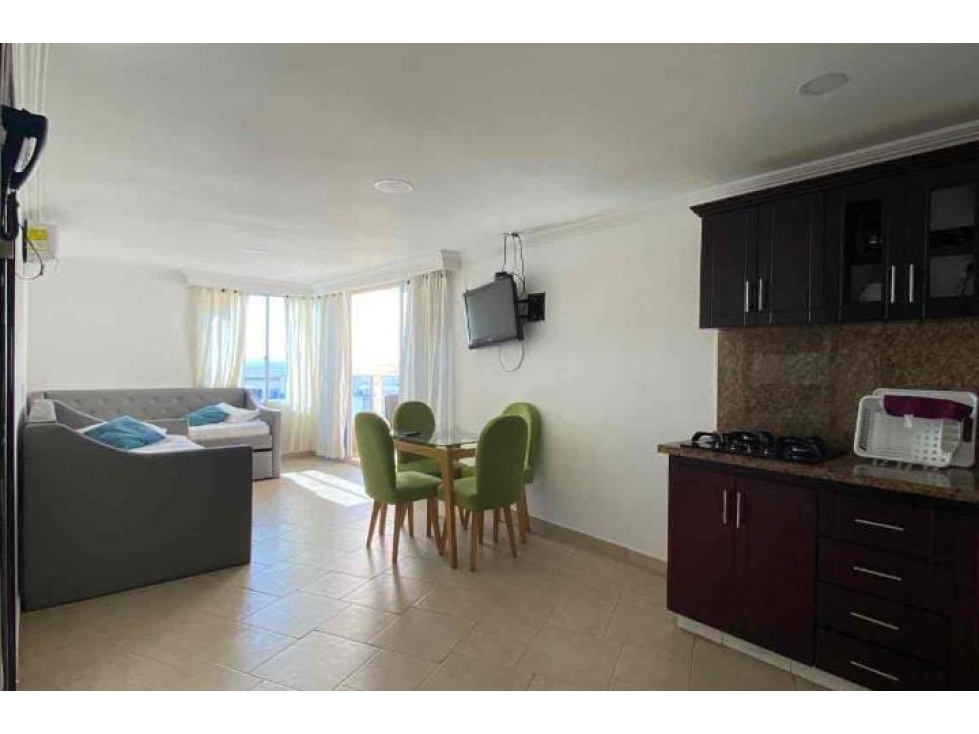 VENDO APARTAMENTO 1 ALCOBA EL CONQUISTADOR LAGUITO CARTAGENA — foto 3
