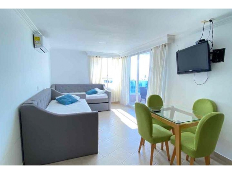 VENDO APARTAMENTO 1 ALCOBA EL CONQUISTADOR LAGUITO CARTAGENA — foto 6