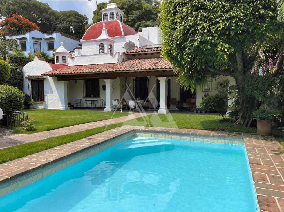 Venta de Casa Estilo Colonial en Rancho Cortés, Cuernavaca, Morelos — foto 2